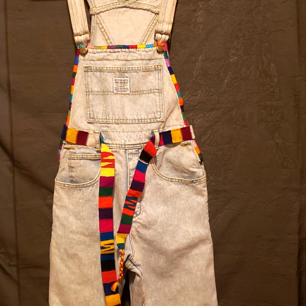 Vintage GUESS Denim Jumpsuit w/ belt (Size 3)